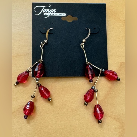 High-End Department Store Designer One of Kind Statement Earrings - Picture 2 of 6